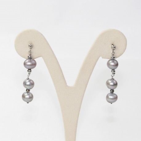 Orecchini con perle
