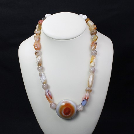 Collana in corniola