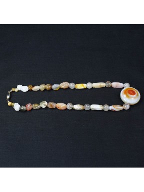 Collana in corniola