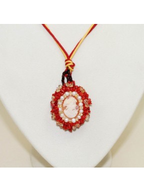 Coral pendant
