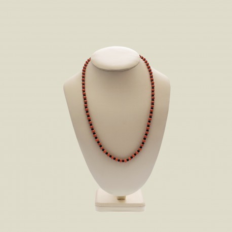 Collana sciacca rosa