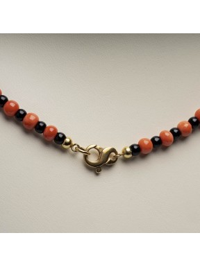 Collana sciacca rosa