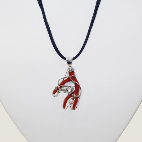 Pendente con corallo