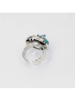 Anello con turchese