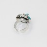 Anello con turchese