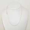 pink necklace