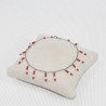 cavigliera con corallo