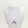 Coral branch pendant