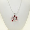 Coral branch pendant