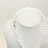 pink coral necklace