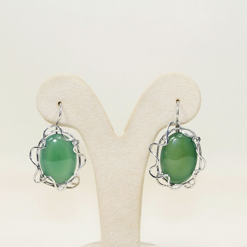 Agata earrings