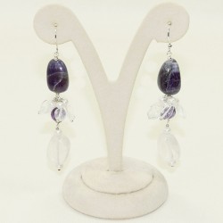 Amethyst earrings