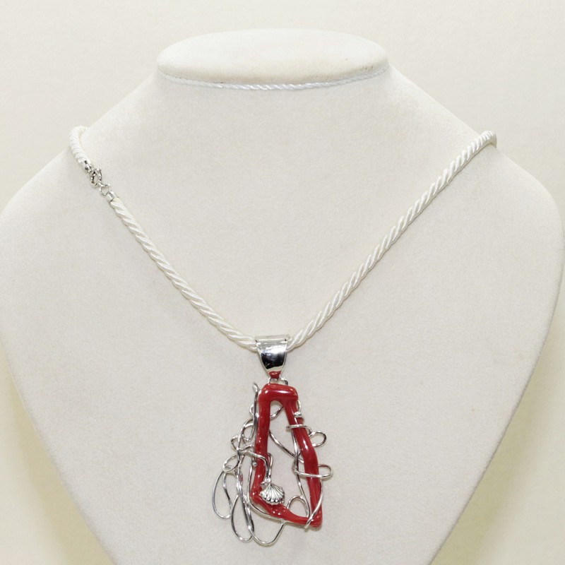 pendente in corallo