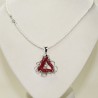 pendant with coral