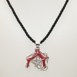 pendant with coral