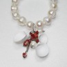 Bracelet with pearls