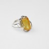 Anello con ambra